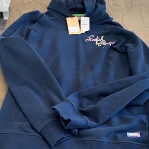 Scotch & Soda Men's Dark Blue Hoodie Size XXL New With Tags